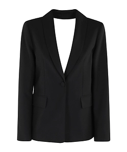 Long-Sleeved Openwork Jacket