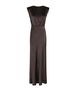 Padded Shoulders Dress
