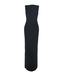Solace London Square-Neck Cut-Out Dress