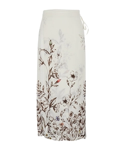 Semi Couture Floral Print Midi Skirt