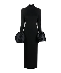Viviana High-Neck Maxi Dress