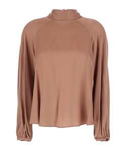 Semi Couture Open Back Bow Blouse
