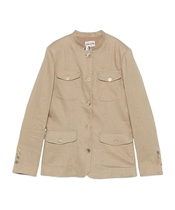 Semicouture Utility Jackets Beige