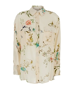 Semicouture Floral Print Shirt