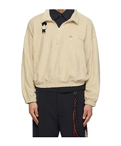 Zip Funnel Sweatshirt