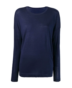 Long-Sleeve Fitted Sweater