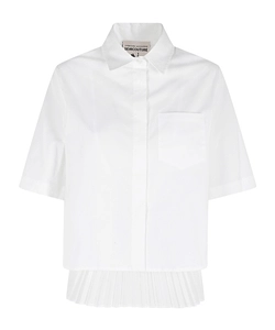 Pleated-Detail Shirt
