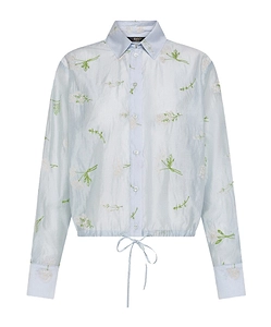 Embroidered Long-Sleeve Shirt