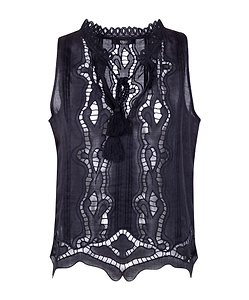 Seventy Raimie Embroidered Sleeveless Top