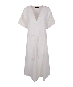 Seventy Crackle Linen Midi Dress