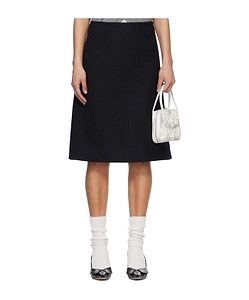 A-Line Midi Skirt