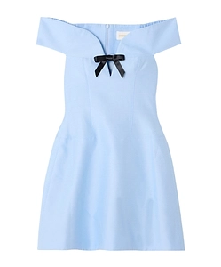Bow-Embellished Dress