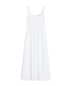 Sportmax Giro Square-Neck Midi Dress