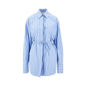 Sportmax Firma Striped Button-Up Shirt