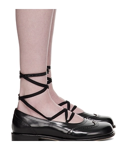 Lace-Up Flats