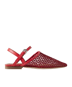 Rete Flat Slingback Sandals