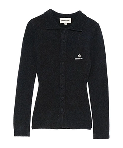 Logo-Detail Cardigan