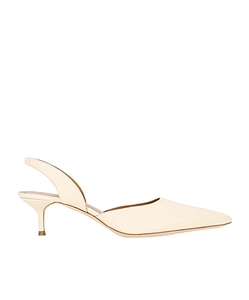 Sebastian Open-Heel High-Heel Sandals