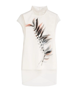 Sportmax Genero Printed Sleeveless Top