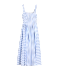 Sportmax Spxfilmato Striped Midi Dress