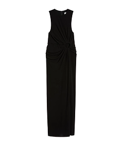 Cut-Out Ruched Maxi Dress