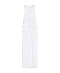 Saletta Ring-Detail Maxi Dress