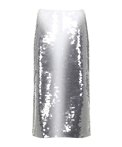 Sportmax Toano Allover Sequin Embellished Midi Skirt