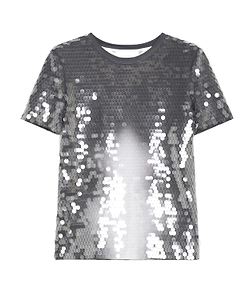 Sportmax Kibbutz Allover Sequin Embellished T-Shirt