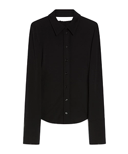 Sportmax Candido Open Back Button-Up Top