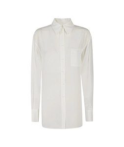 Sportmax Buttoned Curved Hem Shirt
