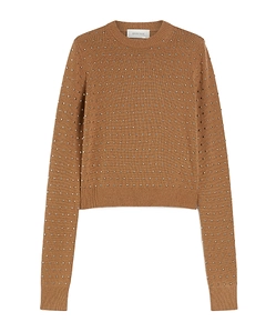 Sportmax Embellished Knitted Jumper