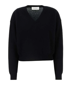 Sportmax Polis V-Neck Long-Sleeved Jumper