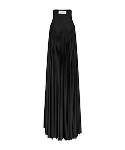 Sportmax Pleated Cut-Out Sleeveless Dress