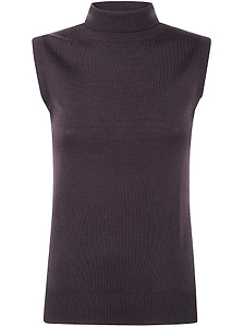 Sportmax Turtleneck Sleeveless Jumper