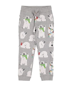 Bear Printed Sweatpants
