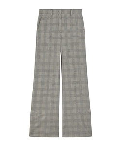 Weekend Max Mara Batun Checked Straight Leg Pants
