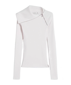 Sportmax Pinna Zip-Detailed Jumper