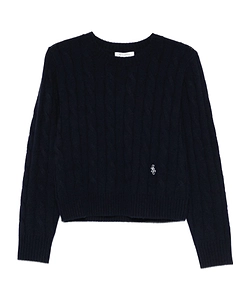 Cable-Knit Sweate