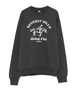 Crew Neck Long-Sleeved Sweatshirt