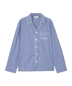 Embroidered Striped Shirt
