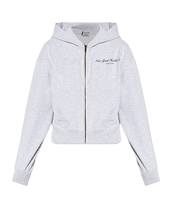Ny Health Club Short Zip-Up Hoodie