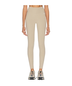 Sporty & Rich High-Waisted Logo Detailed Leggings