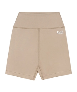 Sporty & Rich High-Waisted Logo Detailed Shorts