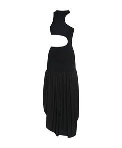 Hollowed-Out Detail Dress