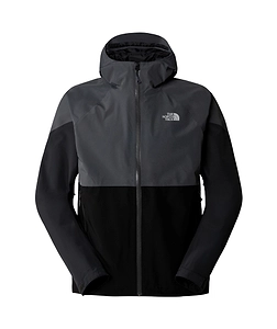 Colour-Block Hooded Jacket