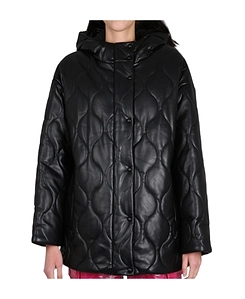 Long-Sleeved Quilted Jacket