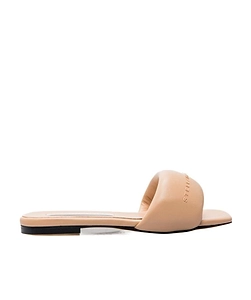 Logo Low-Heeled Slippers