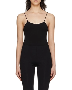 Black Logo Suspender Jumpsuit
