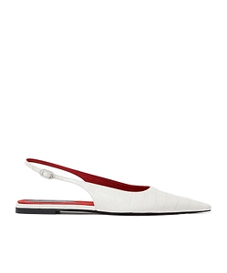 Elsa Cocco Alt Reptile Ballerina Shoes