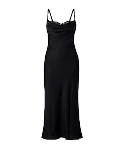 Evangeline Lace-Trimmed Slip Dress